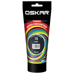 Pigment Oskar, superconcentrat, interior, pentru vopsea lavabila, negru, 180 ml