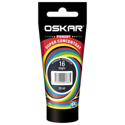 Pigment Oskar, superconcentrat, interior, pentru vopsea lavabila, negru, 30 ml