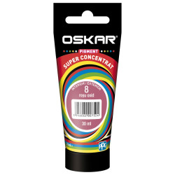Pigment Oskar, superconcentrat, interior, pentru vopsea lavabila, rosu oxid, 30 ml