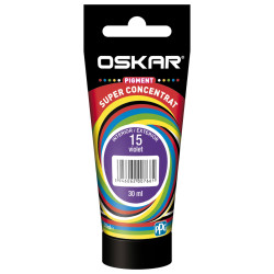 Pigment Oskar, superconcentrat, interior, pentru vopsea lavabila, violet, 30 ml