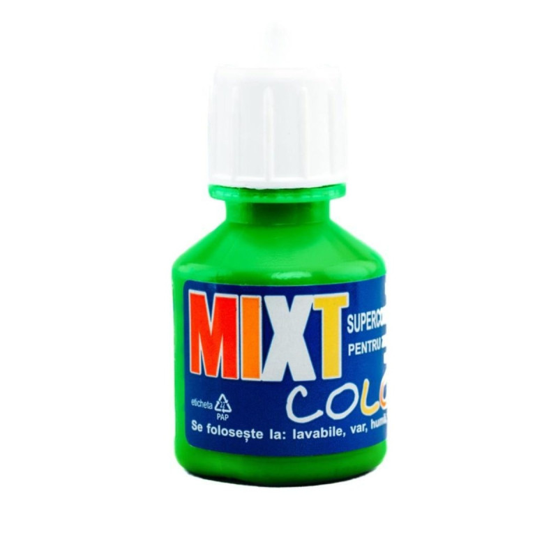 Pigment Sentosa Mixt Color, superconcentrat, interior, pentru vopsea lavabila, verde 1014, 25 ml