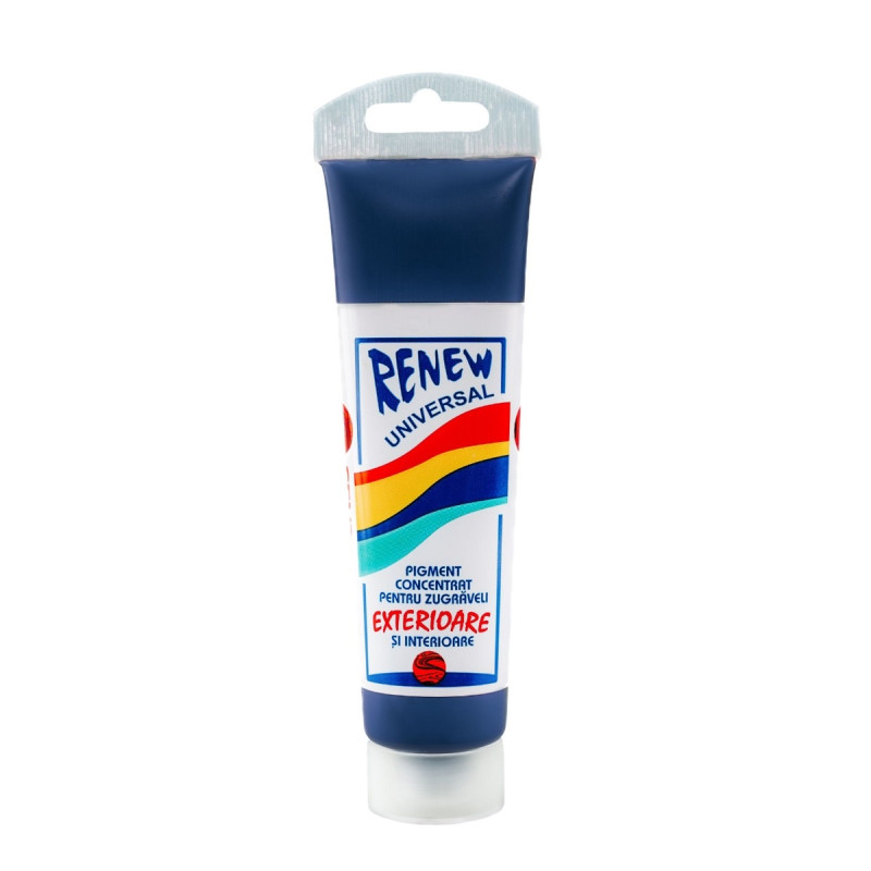 Pigment Sentosa Renew Universal, concentrat, interior / exterior, pentru vopsea lavabila, albastru 114, 70 ml