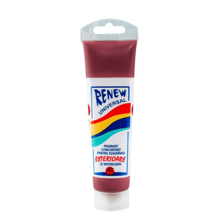 Pigment Sentosa Renew Universal, concentrat, interior / exterior, pentru vopsea lavabila, carmin 110, 70 ml
