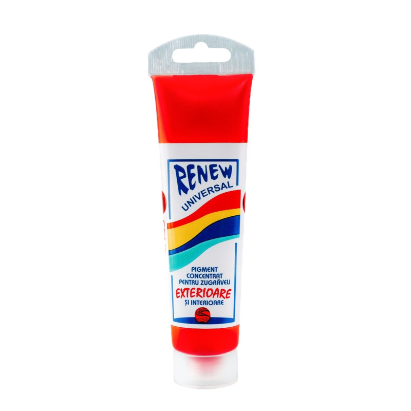 Pigment Sentosa Renew Universal, concentrat, interior / exterior, pentru vopsea lavabila, rosu 109, 70 ml