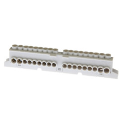 Bara de nul sau impamantare Gewiss GW40408U-CONS, 8 module