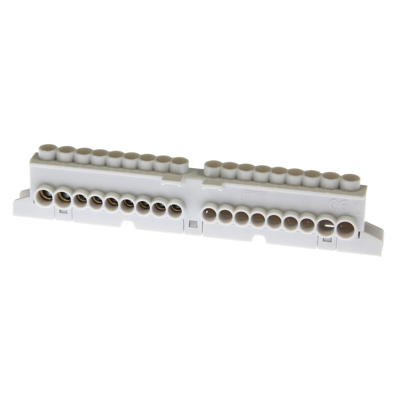 Bara de nul sau impamantare Gewiss GW40408U-CONS, 8 module