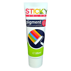 Pigment Sticky Color, superconcentrat, interior / exterior, pentru vopsea / tencuiala / lac, galben auriu, 25 ml