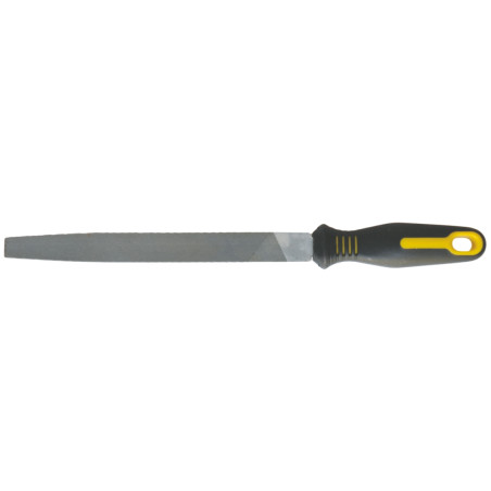 Pila pentru metal, plata, Lumytools LT25160, maner din bimaterial, 200 mm