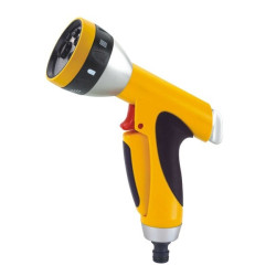 Pistol de stropit Grunman DY2092, PVC + metal, debit reglabil, 7 jeturi stropire