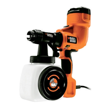 Pistol de vopsit electric, Black+Decker HVLP 200, 400 W