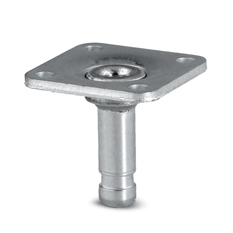 Placa prindere, din otel, 38 x 38 mm Placa prindere, din otel, 38 x 38 mm