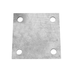 Placuta prindere montanti, otel, 140 x 140 x 3 mm