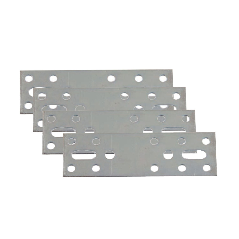 Placute metalice, tip I, pentru mobilier, zincat alb, 50 x 30 mm, set 4 bucati Placute metalice, tip I, pentru mobilier, zincat alb, 50 x 30 mm, set 4 bucati