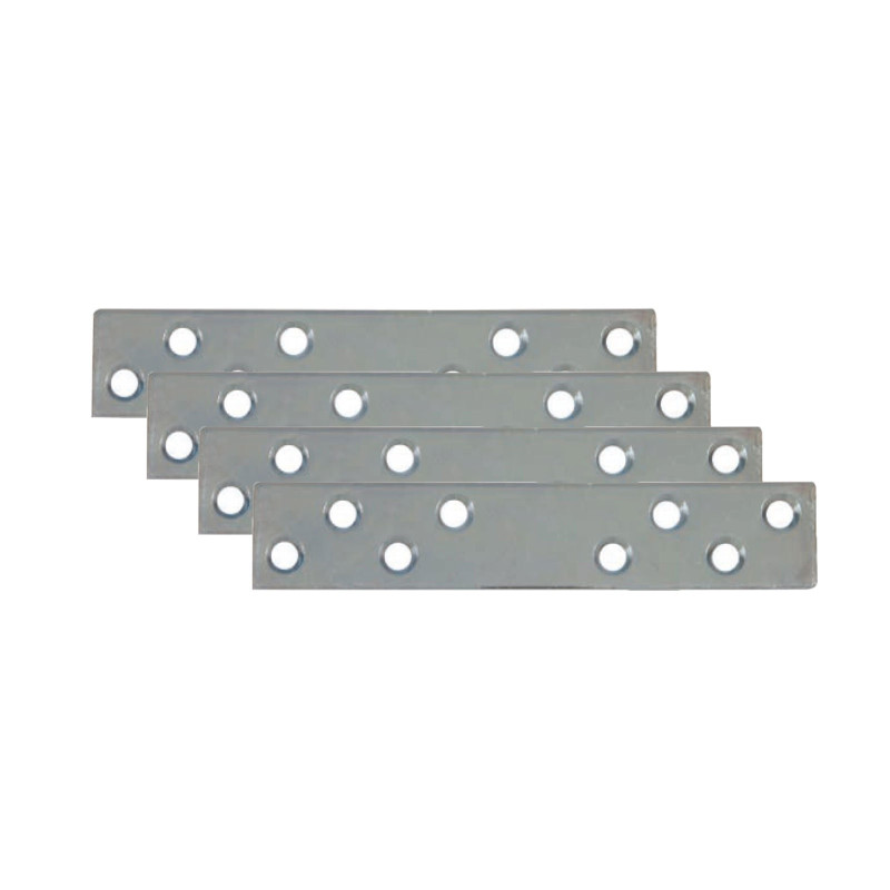 Placute metalice, tip I, pentru mobilier, zincat alb, 80 x 20 mm, set 4 bucati Placute metalice, tip I, pentru mobilier, zincat alb, 80 x 20 mm, set 4 bucati