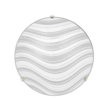 Plafoniera Dune LY-6074, 1 x E27, 250 mm, alba, clasica