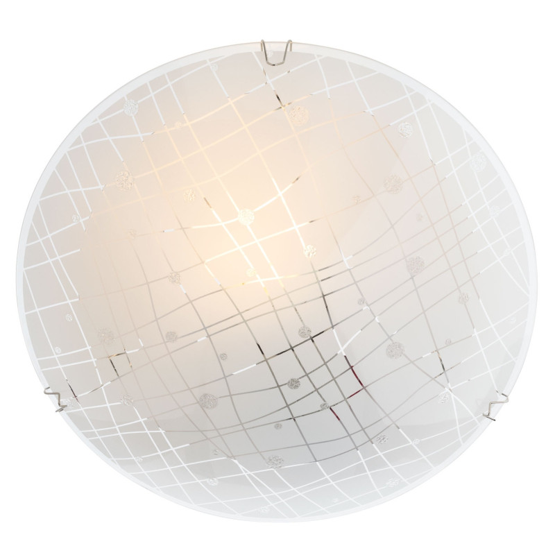 Plafoniera Graf 05-888, 1 x E27, D 250 mm, alba, clasica