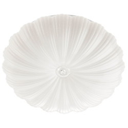 Plafoniera LED Aragon 05-915, 36W, 2556lm, lumina neutra, efect de sclipire, alba, moderna