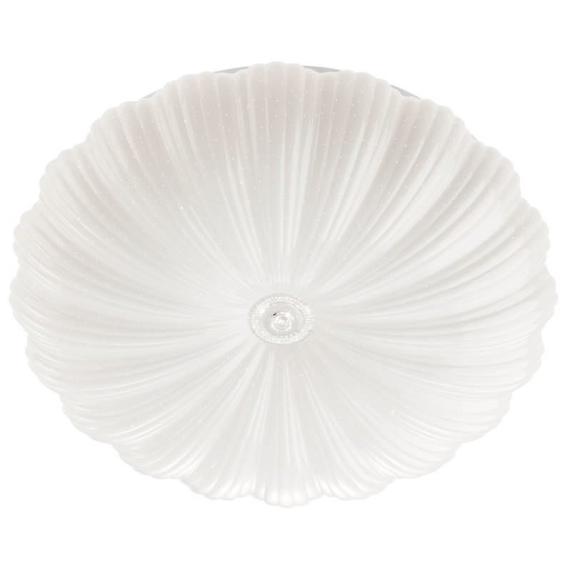 Plafoniera LED Aragon 05-915, 36W, 2556lm, lumina neutra, efect de sclipire, alba, moderna