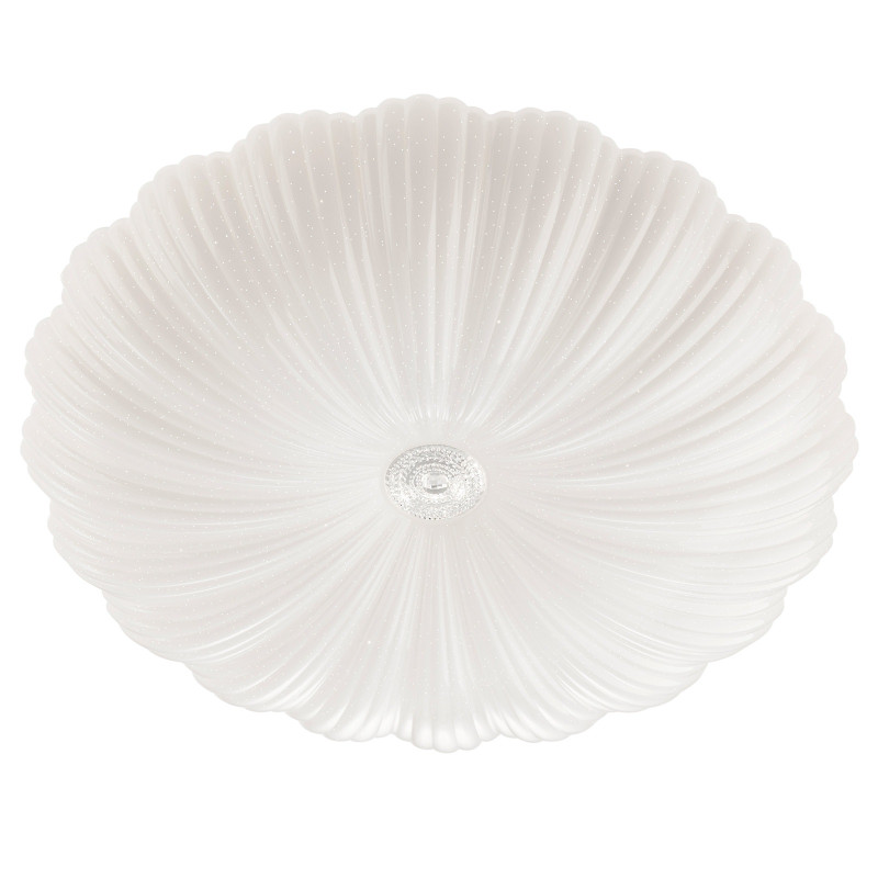Plafoniera LED Aragon 05-916, 48W, 3648lm, lumina neutra, efect de sclipire, alba, moderna