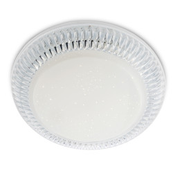 Plafoniera LED Brille 05-851, 12W, D 28 cm, alba, moderna