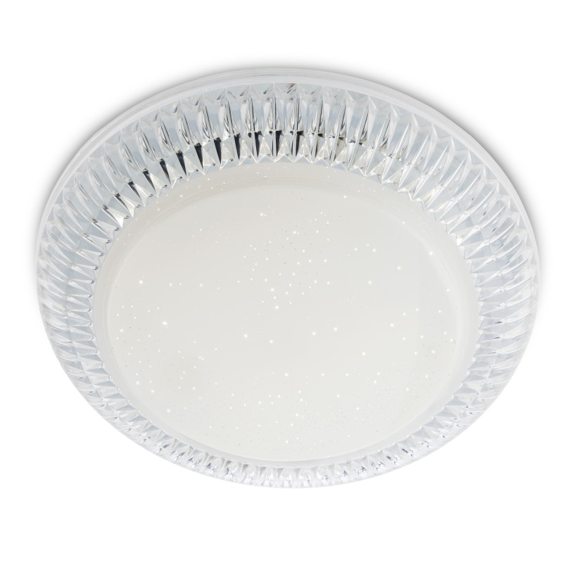 Plafoniera LED Brille 05-851, 12W, D 28 cm, alba, moderna