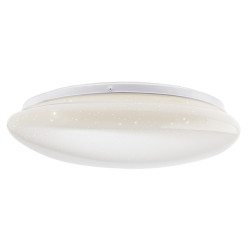 Plafoniera LED Dreamer 05-907, 36W, 2500lm, lumina neutra, alb cu efect de sclipire, moderna