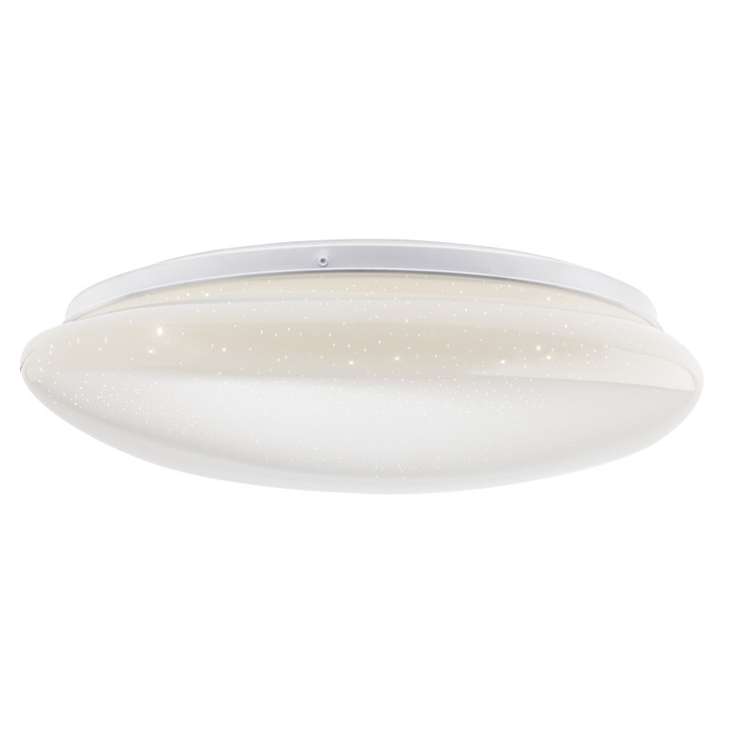 Plafoniera LED Dreamer 05-907, 36W, 2500lm, lumina neutra, alb cu efect de sclipire, moderna