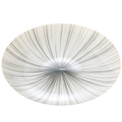 Plafoniera LED Hipno 05-886, 36W, lumina neutra, alb + gri, moderna
