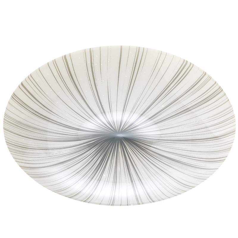 Plafoniera LED Hipno 05-886, 36W, lumina neutra, alb + gri, moderna