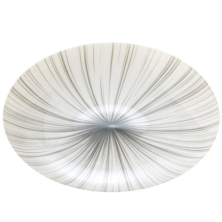 Plafoniera LED Hipno 05-886, 36W, lumina neutra, alb + gri, moderna