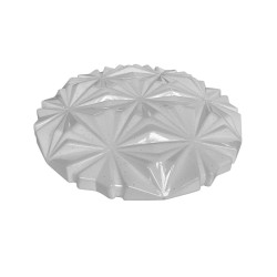 Plafoniera LED Hoff Quartz, 24W, 1800lm, D 330 mm, lumina rece, alba, moderna