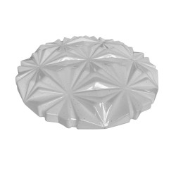 Plafoniera LED Hoff Quartz, 36W, 2520lm, D 380 mm, lumina rece, alba, moderna