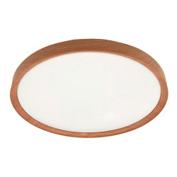 Plafoniera LED Sherwood 3500, 50W, 4000lm, lumina calda / neutra / rece, telecomanda, alb + fag, moderna