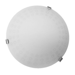 Plafoniera Mulan KL 6064, 1 x E27, alba, clasica
