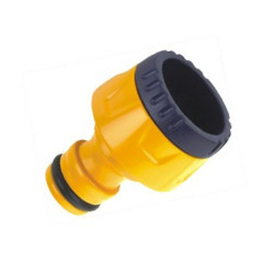 Adaptor robinet - furtun pentru irigatii gradina, 1 iesire, filet interior, 13 mm/19 mm, polipropilena, Grunman DY8024L