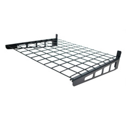 Polita sarma, compatibila raft Rivet, gri antracit, 430 x 220  x 35 mm,  45 kg
