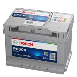 Baterie auto Bosch Power Line P0004, 12 V, 60 Ah, 540 A, 24.2 x 17.5 x 17.5 cm