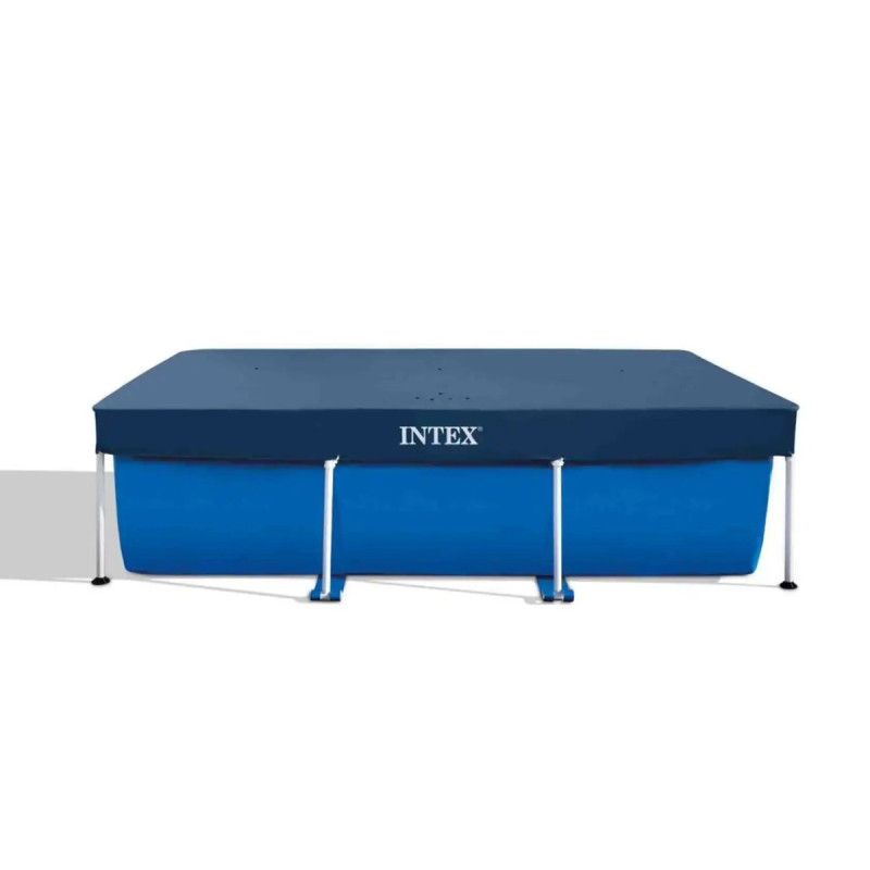 Prelata piscina Intex 28036, PVC, albastru inchis, 260 x 160 cm