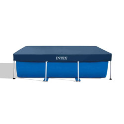 Prelata piscina Intex 28038, PVC, albastru inchis, 300 x 200 cm