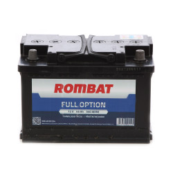 Baterie auto Rombat full option, 12 V, 66 Ah, 540 A, 28 x 17.5 x 19 cm