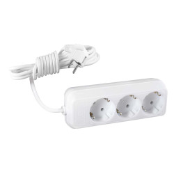 Prelungitor 000227, 3 prize, 3 m, 2500W, 3 x 1 mmp, contact de protectie