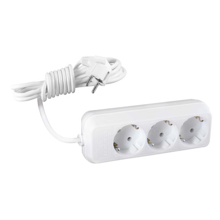 Prelungitor 000227, 3 prize, 3 m, 2500W, 3 x 1 mmp, contact de protectie