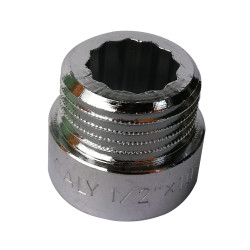 Prelungitor alama, cromat, FI-FE, 10 mm x 1/2"
