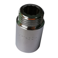 Prelungitor alama, cromat, FI-FE, 30 mm x 1/2"
