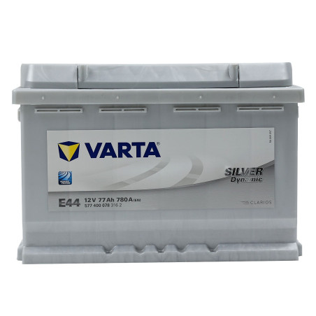 Baterie auto Varta Silver Dynamic E44, 12 V, 77 Ah, 780 A, 27.8 x 17.5 x 19 cm