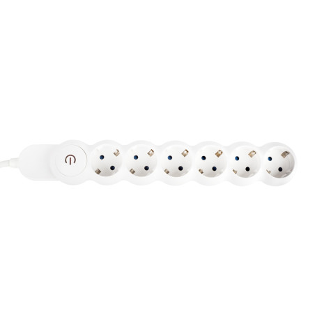 Prelungitor Hoff Line 6 prize, 10 m, 3500W, 3 x 1.5 mmp, intrerupator