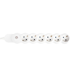 Prelungitor Hoff Line 6 prize, 3 m, 3500W, 3 x 1.5 mmp, intrerupator