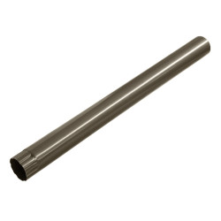 Prelungitor intermediar burlan, pentru sistem pluvial, Bilka, metalic, maro inchis (RAL 8019), lucios, D 90 mm, 1 m