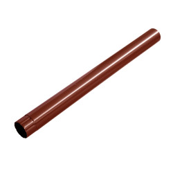 Prelungitor intermediar burlan, pentru sistem pluvial, Bilka, metalic, rosu inchis (RAL 3009), lucios, D 90 mm, 1 m