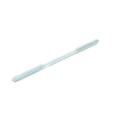 Prezon lemn / metal, din otel, zincat alb, M8 x 180 mm, L60/M50 - SW6